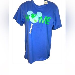 Disney Blue and Green Short Sleeve Tee